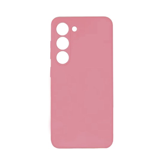 Silicone Case with Camera Shield for Samsung Galaxy S23 FE Pink